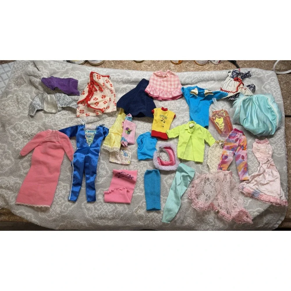 Vintage Barbie Clothing  Lot